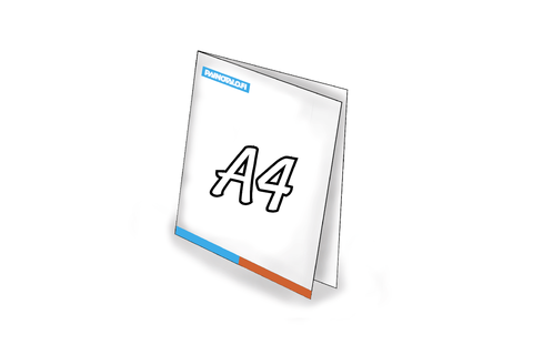 A4 (210x297 mm) 4 sivuinen